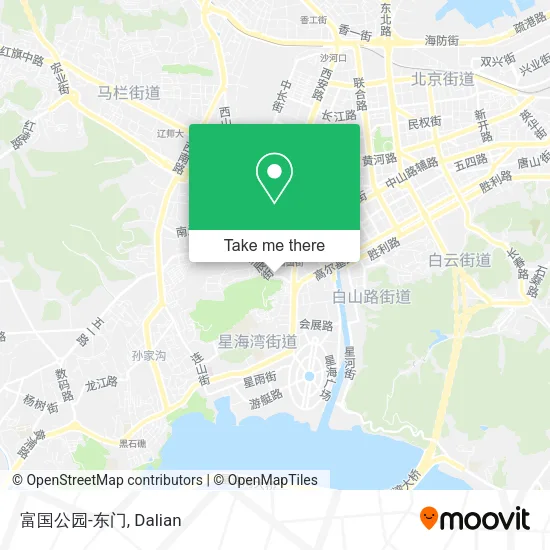 富国公园-东门 map