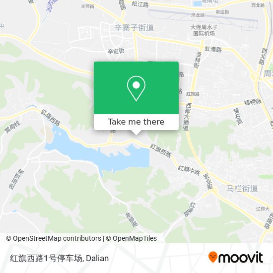 红旗西路1号停车场 map