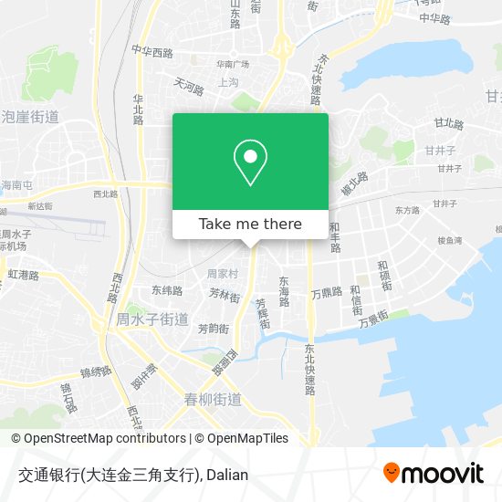 交通银行(大连金三角支行) map