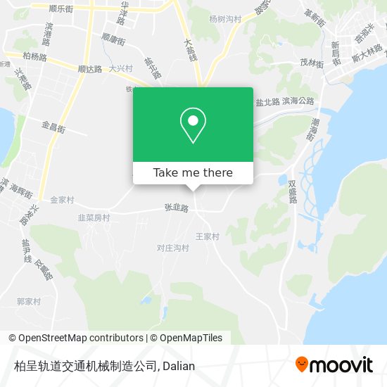 柏呈轨道交通机械制造公司 map