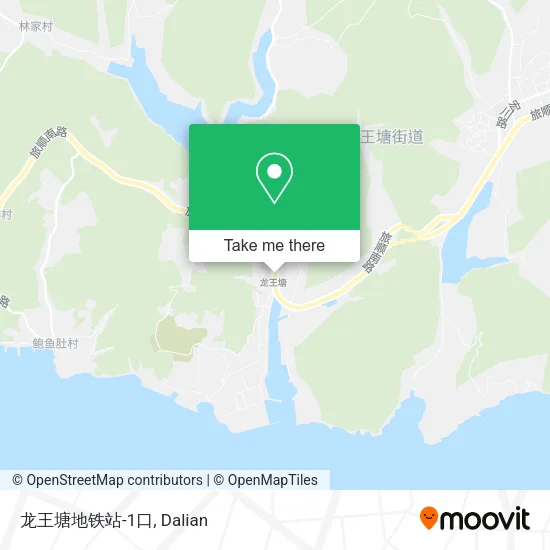 龙王塘地铁站-1口 map