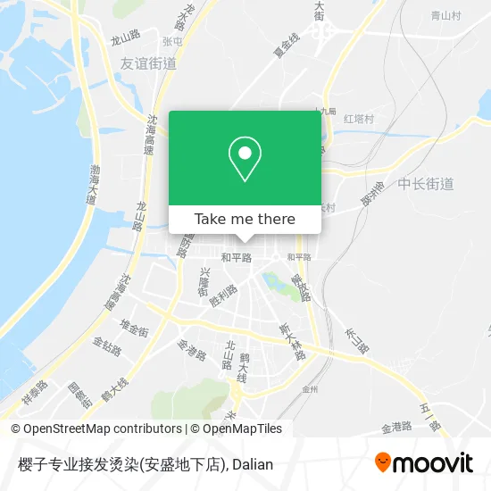 樱子专业接发烫染(安盛地下店) map