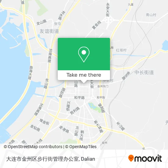 大连市金州区步行街管理办公室 map