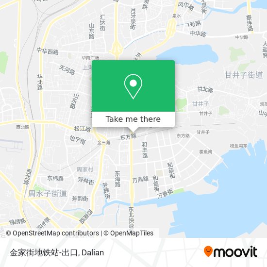 金家街地铁站-出口 map