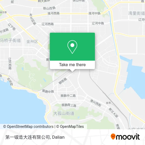 第一锻造大连有限公司 map