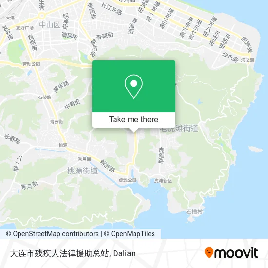 大连市残疾人法律援助总站 map