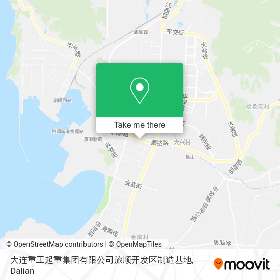 大连重工起重集团有限公司旅顺开发区制造基地 map