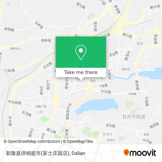 新隆嘉供销超市(富士庄园店) map
