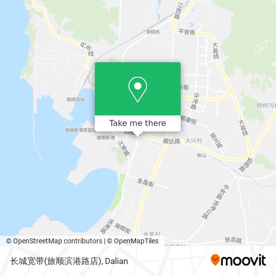 长城宽带(旅顺滨港路店) map