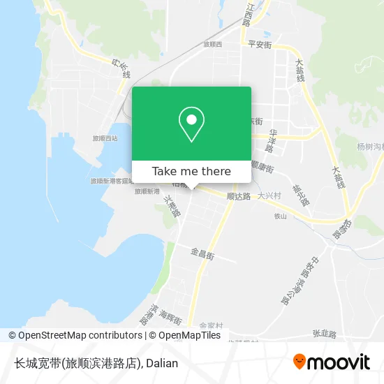 长城宽带(旅顺滨港路店) map