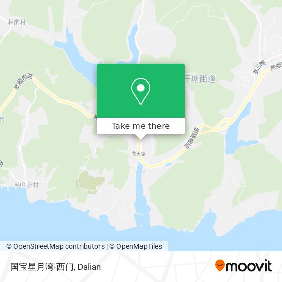 国宝星月湾-西门 map