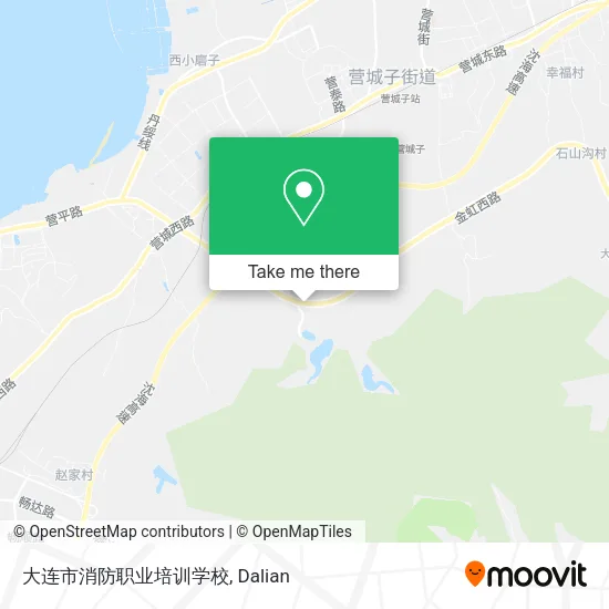 大连市消防职业培训学校 map