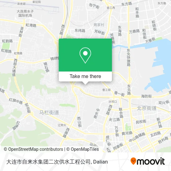 大连市自来水集团二次供水工程公司 map