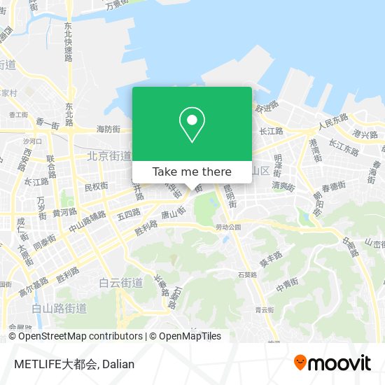 METLIFE大都会 map