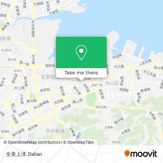 全美上泽 map