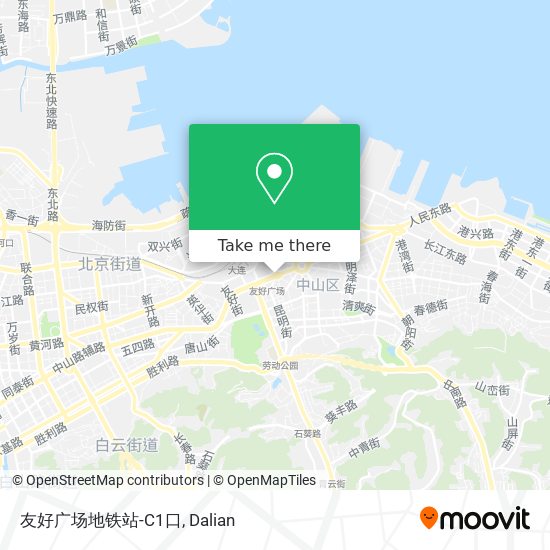 友好广场地铁站-C1口 map