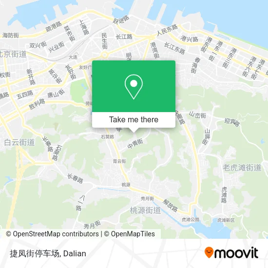 捷凤街停车场 map