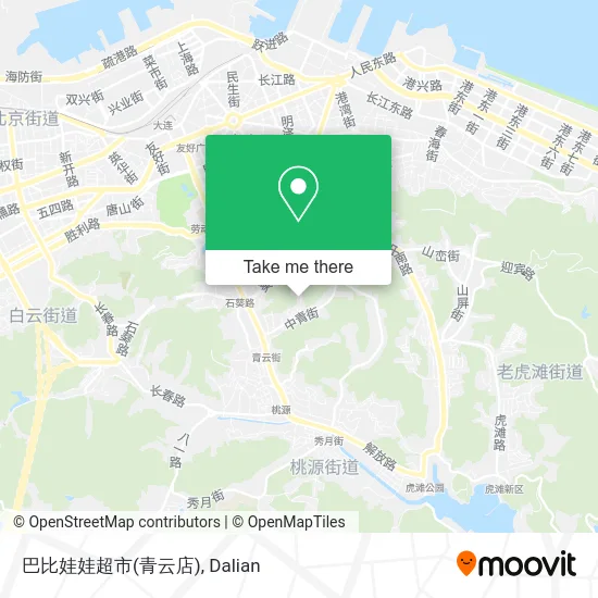巴比娃娃超市(青云店) map