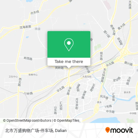 北市万盛购物广场-停车场 map
