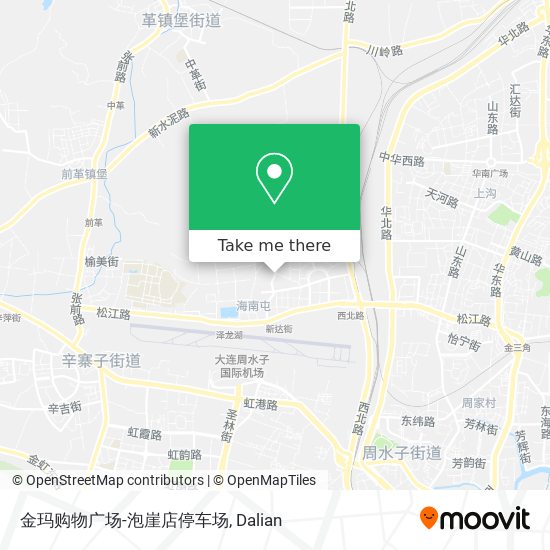 金玛购物广场-泡崖店停车场 map