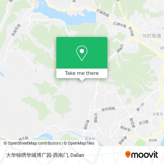 大华锦绣华城博广园-西南门 map