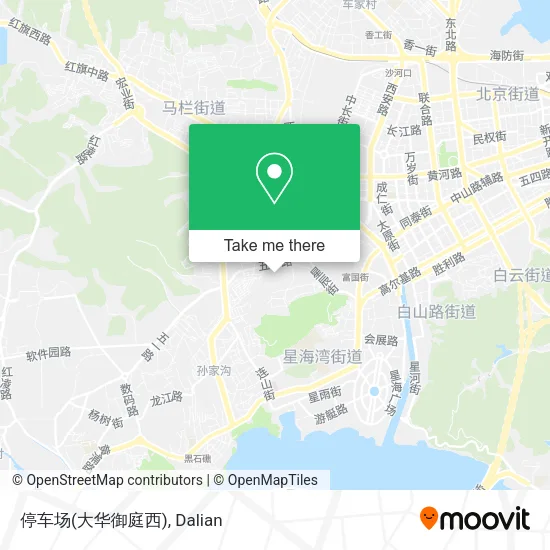 停车场(大华御庭西) map