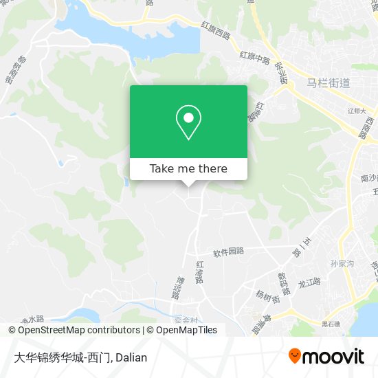 大华锦绣华城-西门 map