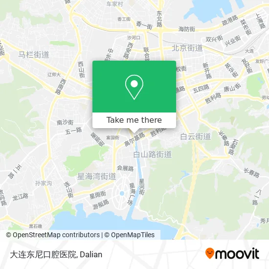 大连东尼口腔医院 map