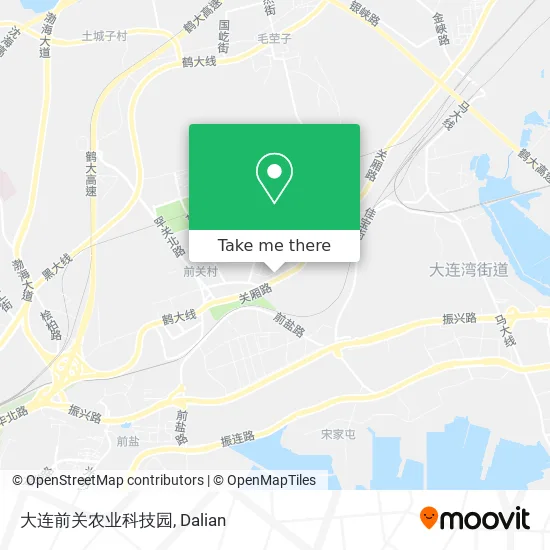 大连前关农业科技园 map