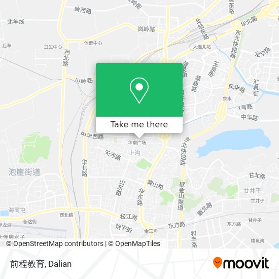前程教育 map