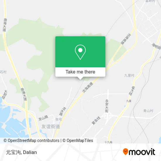 元宝沟 map