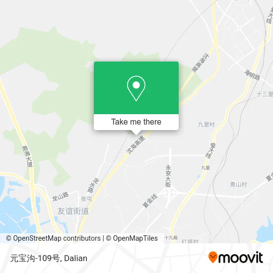 元宝沟-109号 map