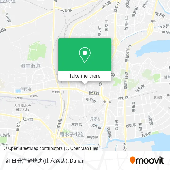 红日升海鲜烧烤(山东路店) map