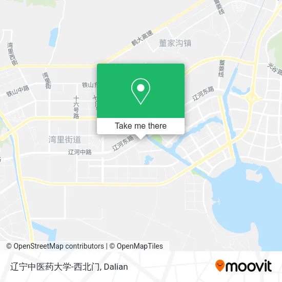辽宁中医药大学-西北门 map