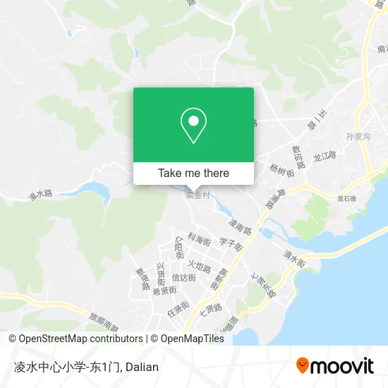 凌水中心小学-东1门 map