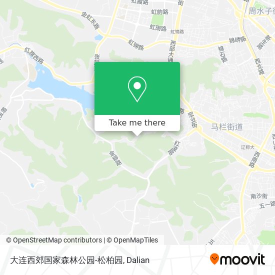 大连西郊国家森林公园-松柏园 map