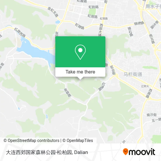 大连西郊国家森林公园-松柏园 map