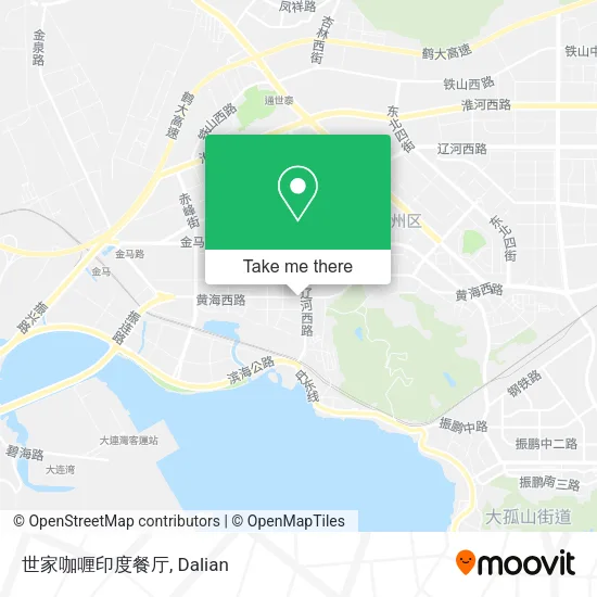 世家咖喱印度餐厅 map