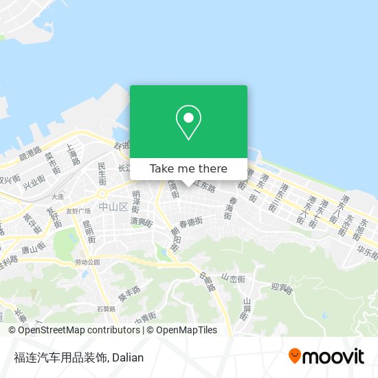 福连汽车用品装饰 map