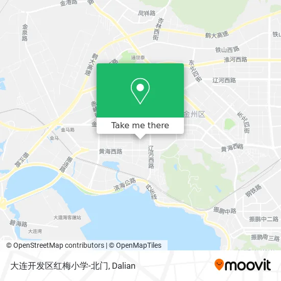 大连开发区红梅小学-北门 map