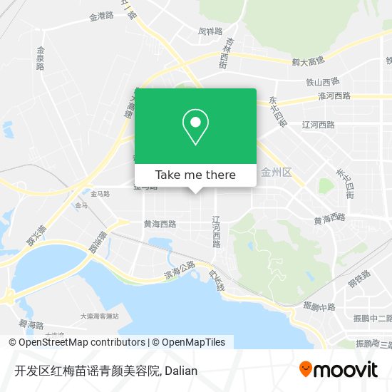 开发区红梅苗谣青颜美容院 map