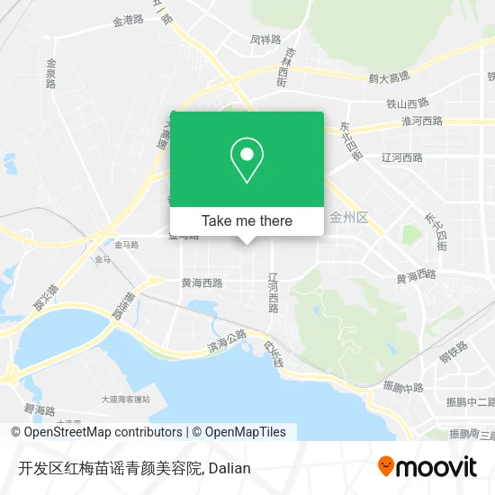 开发区红梅苗谣青颜美容院 map