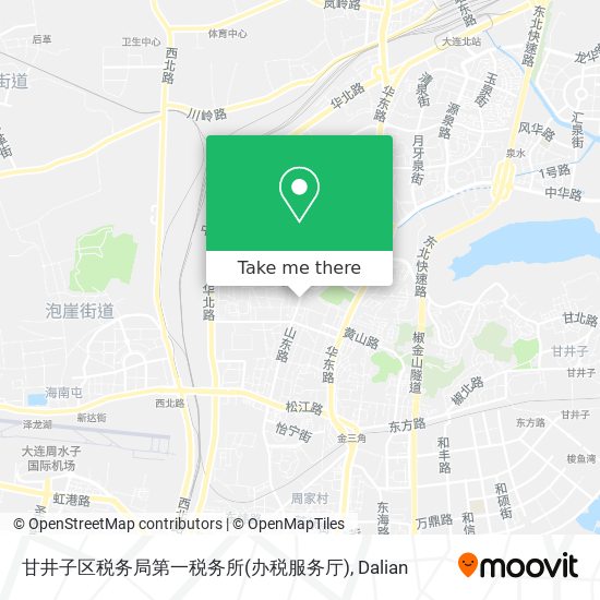甘井子区税务局第一税务所(办税服务厅) map