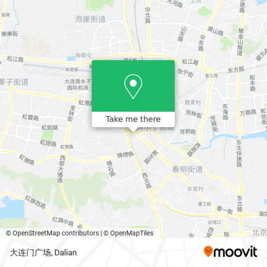 大连门广场 map