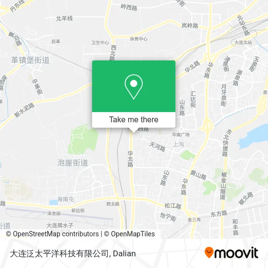 大连泛太平洋科技有限公司 map