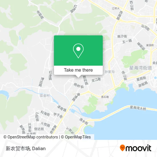 新农贸市场 map