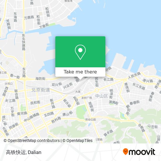 高铁快运 map