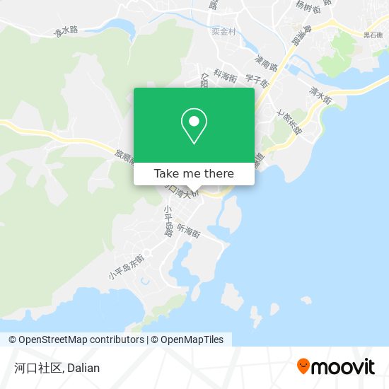 河口社区 map