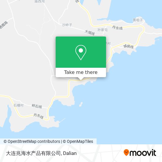 大连兆海水产品有限公司 map