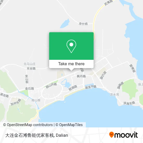 大连金石滩鲁能优家客栈 map